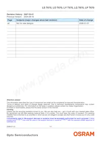 LS T670-J1L2-1-0-10-R18-Z Datasheet Pagina 14