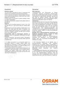 LS T77K-J1K2-1-Z Datasheet Page 17