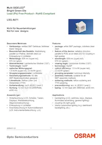 LSG A671-JL-1-0+KM-1-0-10-R33-Z Datasheet Cover