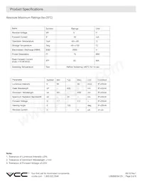 LSM0603412V Datasheet Page 3