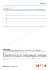 LSY T675-R1S2-1-0+S1U2-35-0-30-R18-Z Datasheet Page 14