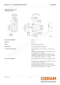 LT E63C-BADB-35-1-Z數據表 頁面 12