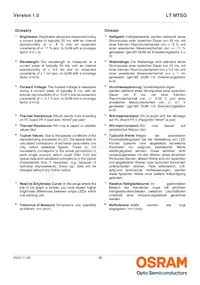 LT MTSG-V2CA-35-1 Datasheet Page 20