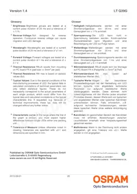 LT Q39G-Q1S2-25-1-5 Datasheet Page 20