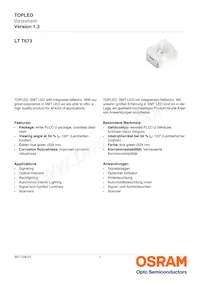 LT T673-Q2S1-25-26E6-10-R18-Z Datasheet Cover