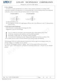 LTST-S326KGJSKT Datasheet Page 11
