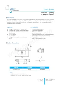 LTW-006DCG-E2 Datasheet Pagina 2