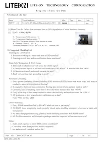 LTW-G673VS-CM Datasheet Page 11