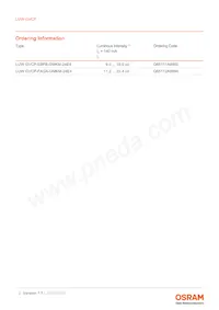 LUW GVCP-EBFB-GMKM-1-140-R18-Z Datasheet Pagina 2