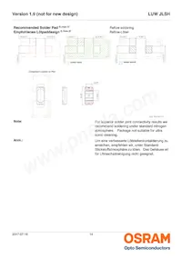 LUW JLSH-5B8B-I4Q7-EG-LP-20-R18-Z Datasheet Page 14