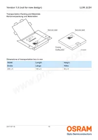 LUW JLSH-5B8B-I4Q7-EG-LP-20-R18-Z Datasheet Page 19