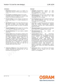 LUW JLSH-5B8B-I4Q7-EG-LP-20-R18-Z Datasheet Page 22