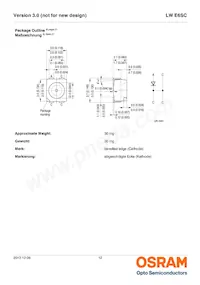 LW E6SC-U2AA-5K8L-1-Z Datasheet Page 12