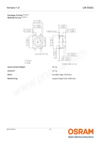 LW E6SG-AABA-JKPL-1-30-R18-Z Datasheet Page 13