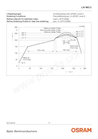 LW M673-Q1R2-5K8L-Z Datasheet Page 12