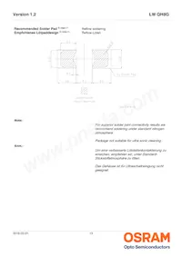 LW QH8G-Q2OO-3K5L-1 Datasheet Pagina 13