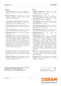 LW QH8G-Q2OO-3K5L-1 Datasheet Page 21