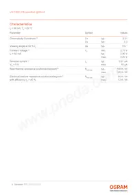 LW T6SH.CB-CZEY-FK0PM0-Z664-50-R18-Z Datasheet Pagina 4