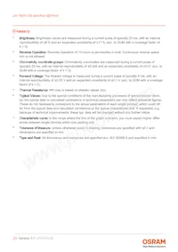 LW T6SH.CB-CZEY-FK0PM0-Z664-50-R18-Z Datasheet Page 23