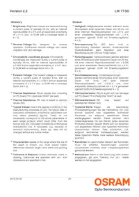 LW TTSD-U1V1-JKPL-1 Datasheet Page 23