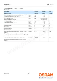 LW Y87C-T1U1-3K8L-Z Datasheet Pagina 4