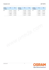 LW Y87C-T1U1-3K8L-Z Datasheet Page 7