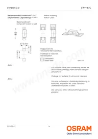 LW Y87C-T1U1-3K8L-Z 데이터 시트 페이지 14