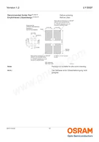 LY E6SF-V2AB-35-1-Z Datasheet Pagina 12