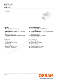 LY M67F-T2V2-36-Z Datasheet Cover