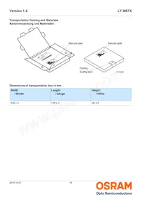 LY M67K-K1L2-26-Z Datasheet Pagina 16