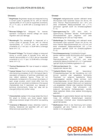 LY T64F-BBDA-35-1-Z Datasheet Pagina 23