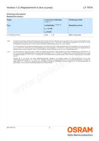 LY T679-D1F2-1-Z Datenblatt Seite 2