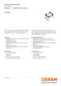 LY T686-S1T1-45 Datasheet Cover