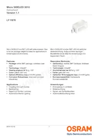 LY Y876-R2T1-26-Z Datasheet Copertura