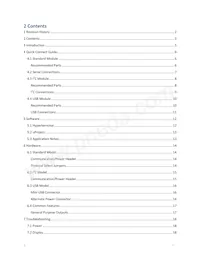 MOU-AO204A-OR Datasheet Page 3