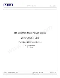 QBHP686-IG-2914 Datasheet Cover