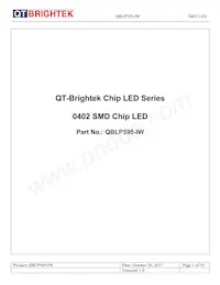 QBLP595-IW數據表 封面