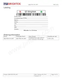 QBLP595-IW-2897 Datasheet Pagina 9