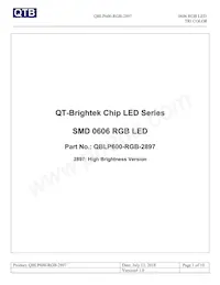 QBLP600-RGB-2897 Datenblatt Cover