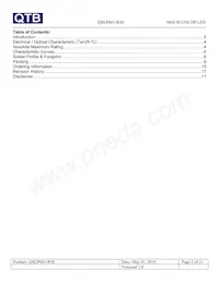 QBLP601-RIB Datasheet Pagina 2