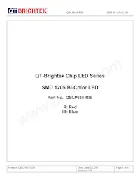 QBLP655-RIB Datasheet Cover