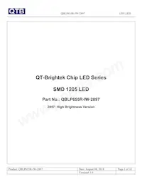 QBLP655R-IW-2897 Datasheet Cover