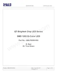 QBLP655R-RIG Datasheet Cover