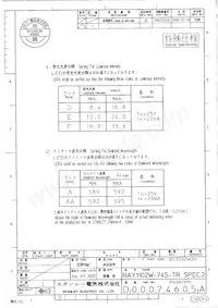 RAY1102W-745-TR Datasheet Page 3