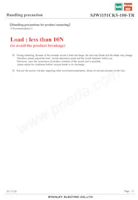 SJW1151CKS-100-TR Datasheet Page 12
