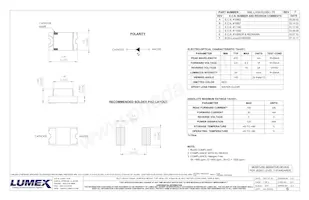 SML-LX0805USBC-TR Datasheet Cover