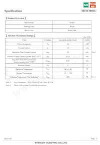 THW3801C數據表 頁面 3