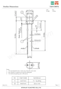 THW3809X Datasheet Pagina 2