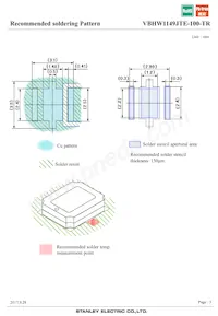 VBHW1149JTE-100-TR Datasheet Page 3