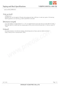 VBHW1149JTE-100-TR Datasheet Page 21